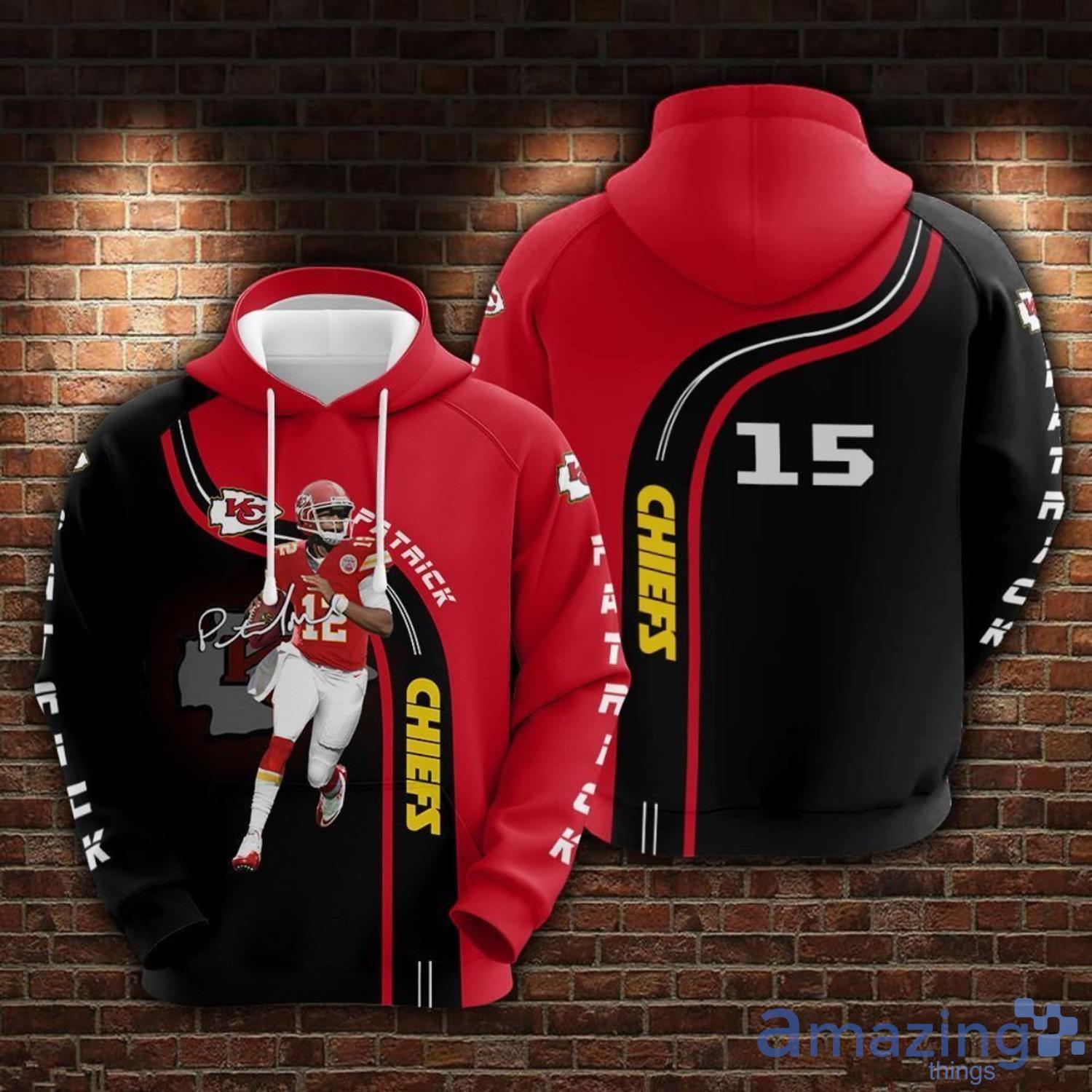 Patrick Lavon Mahomes Ii - Kansas City Chiefs Limited White And Red 3d  Hoodie