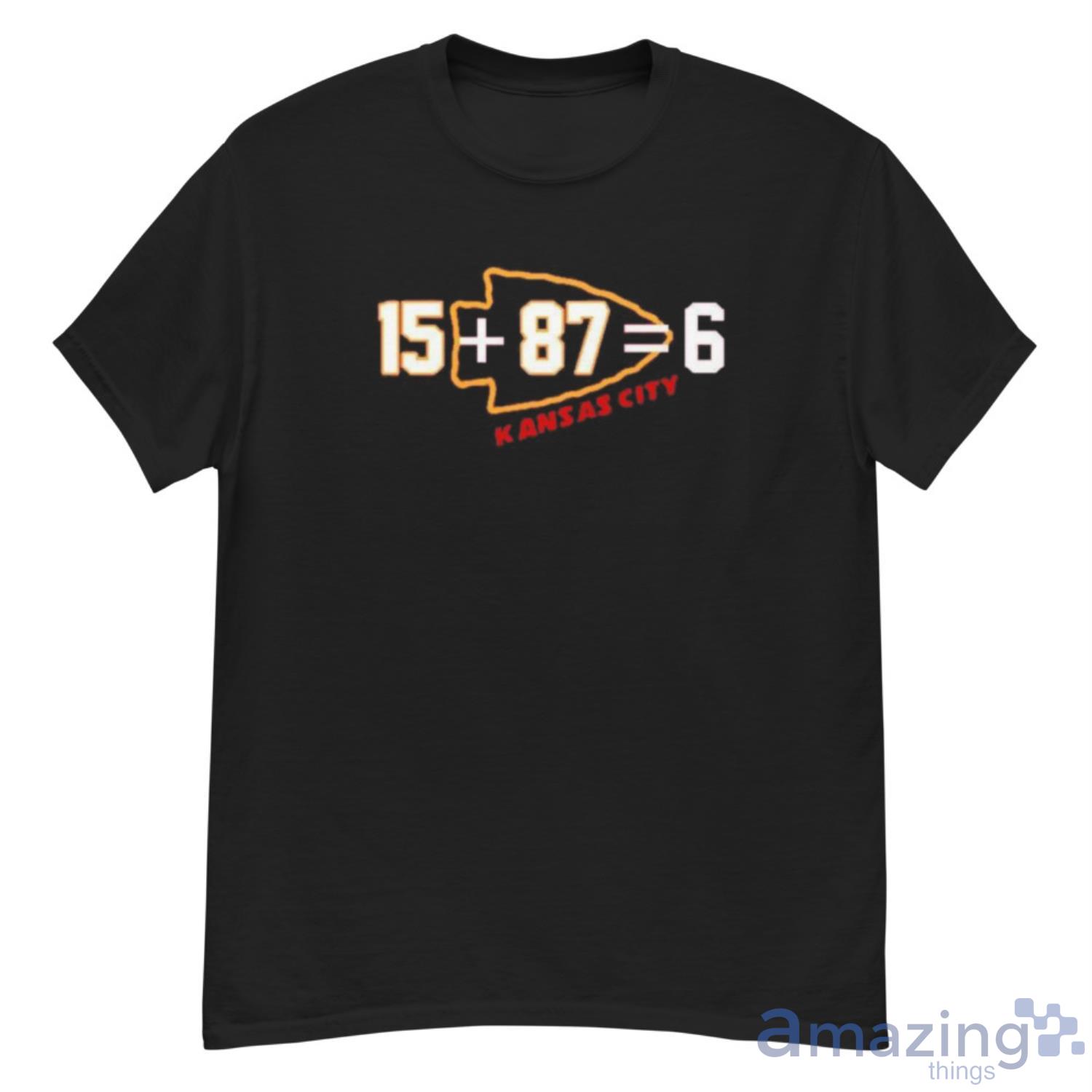 Patrick Mahomes And Travis Kelce 15 87 6 Kansas City Chiefs Shirt Ladies T- shirt