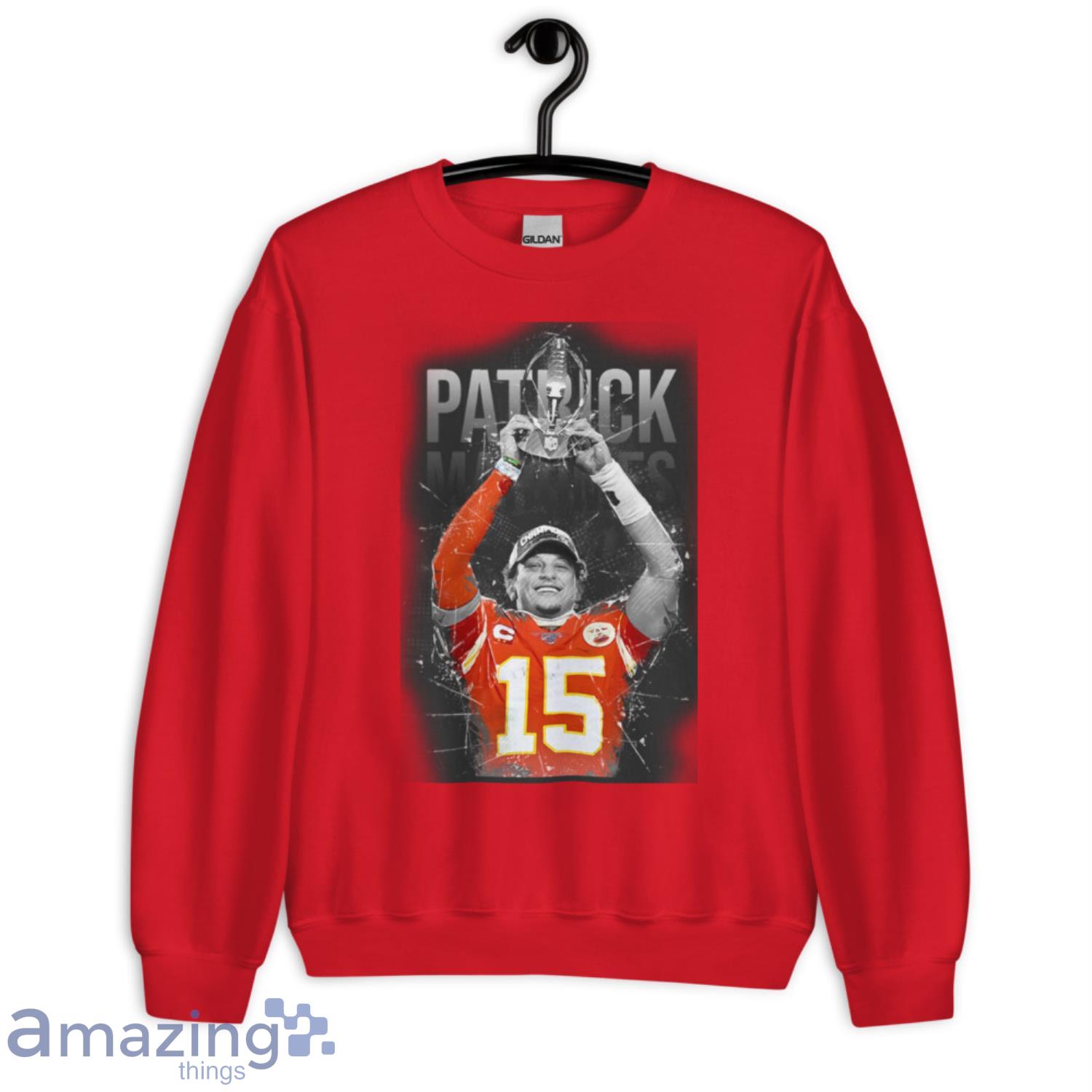 Shirts  Patrick Mahomes 15 Kansas City Chiefs Black Jersey Mens