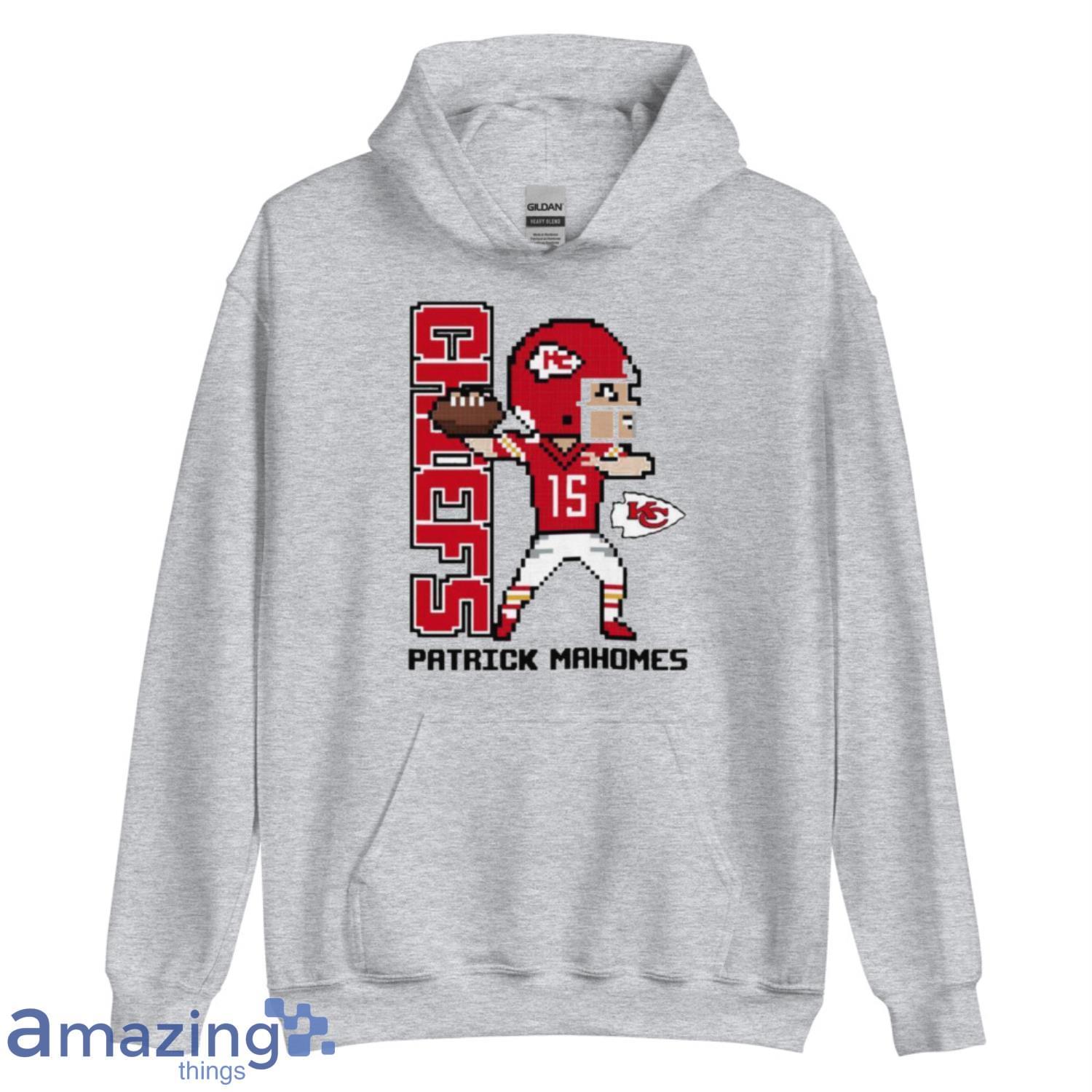 Kansas City Chiefs Patrick Mahomes pixel art shirt, hoodie, sweater, long  sleeve and tank top