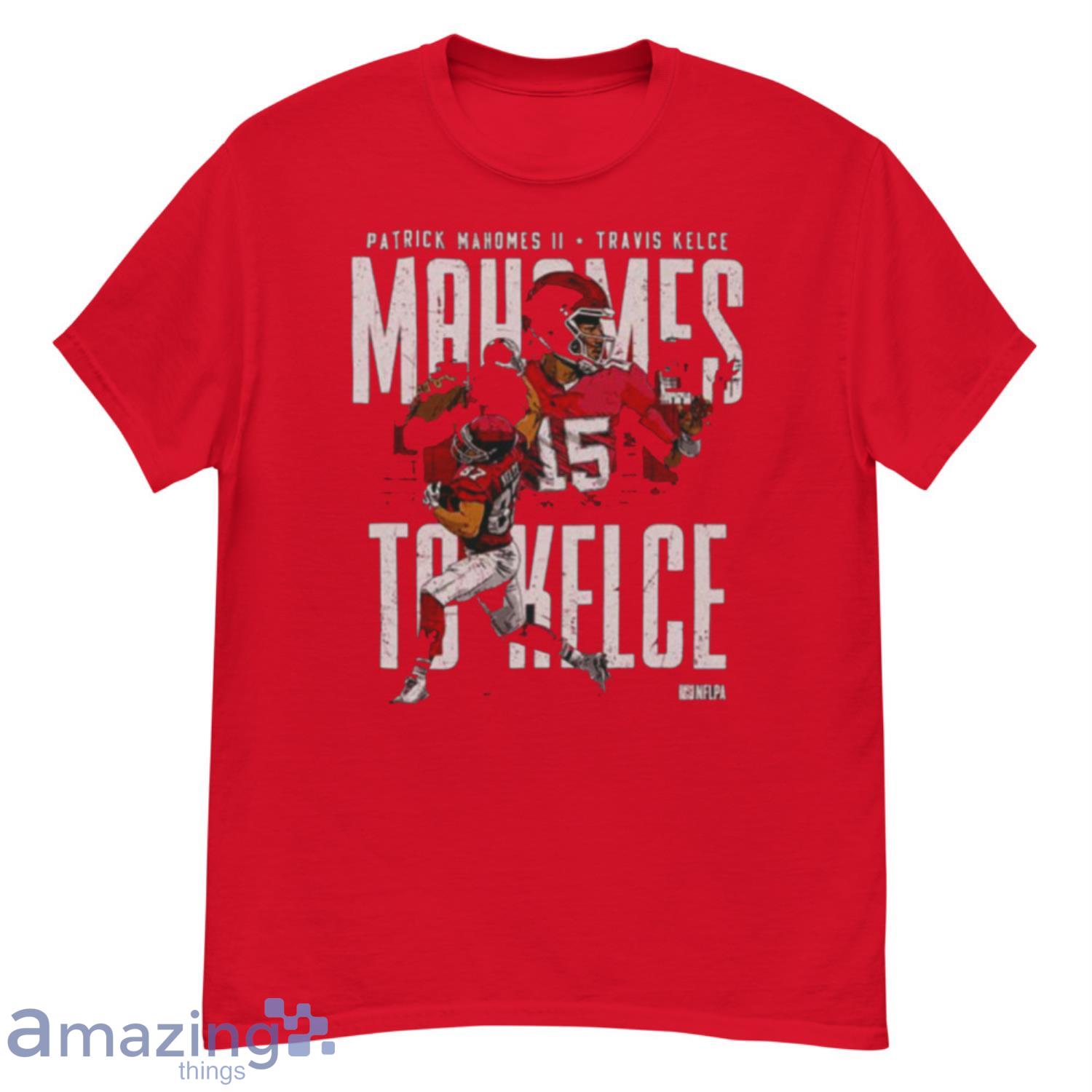 Shirt design request: Stylized version of Mahomes pouring Travis