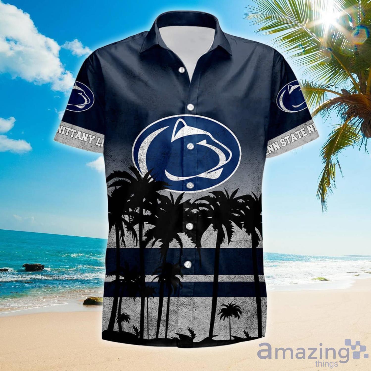 Penn State Nittany Lions Cute Summer Gift Hawaiian Shirt For Men