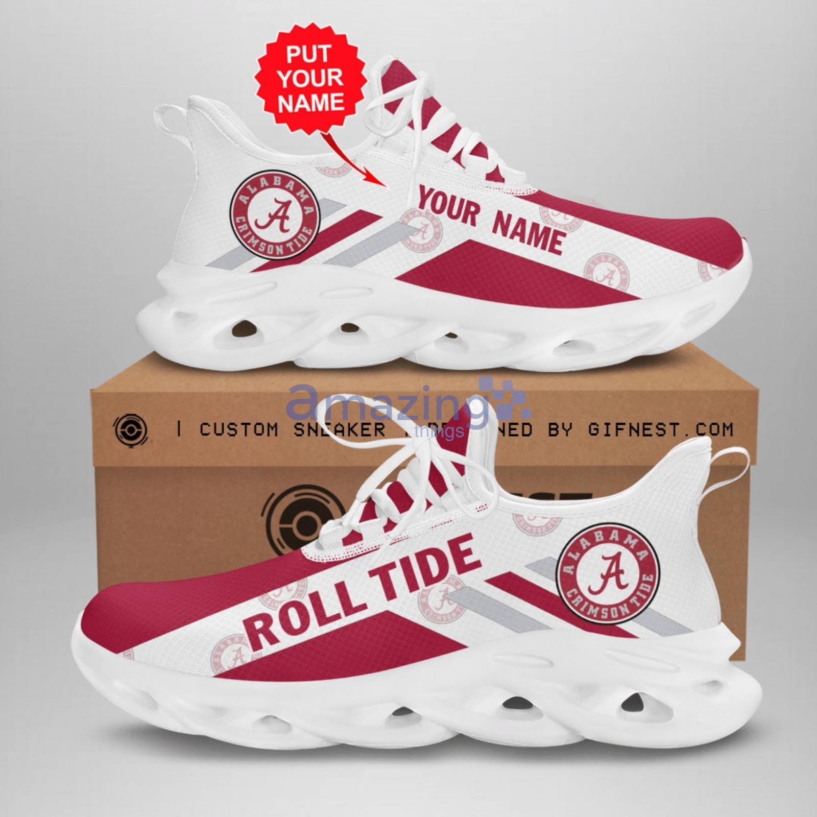 Wally Tri Alabama Crimson Tide Crimson/White - Men's Casual Shoes