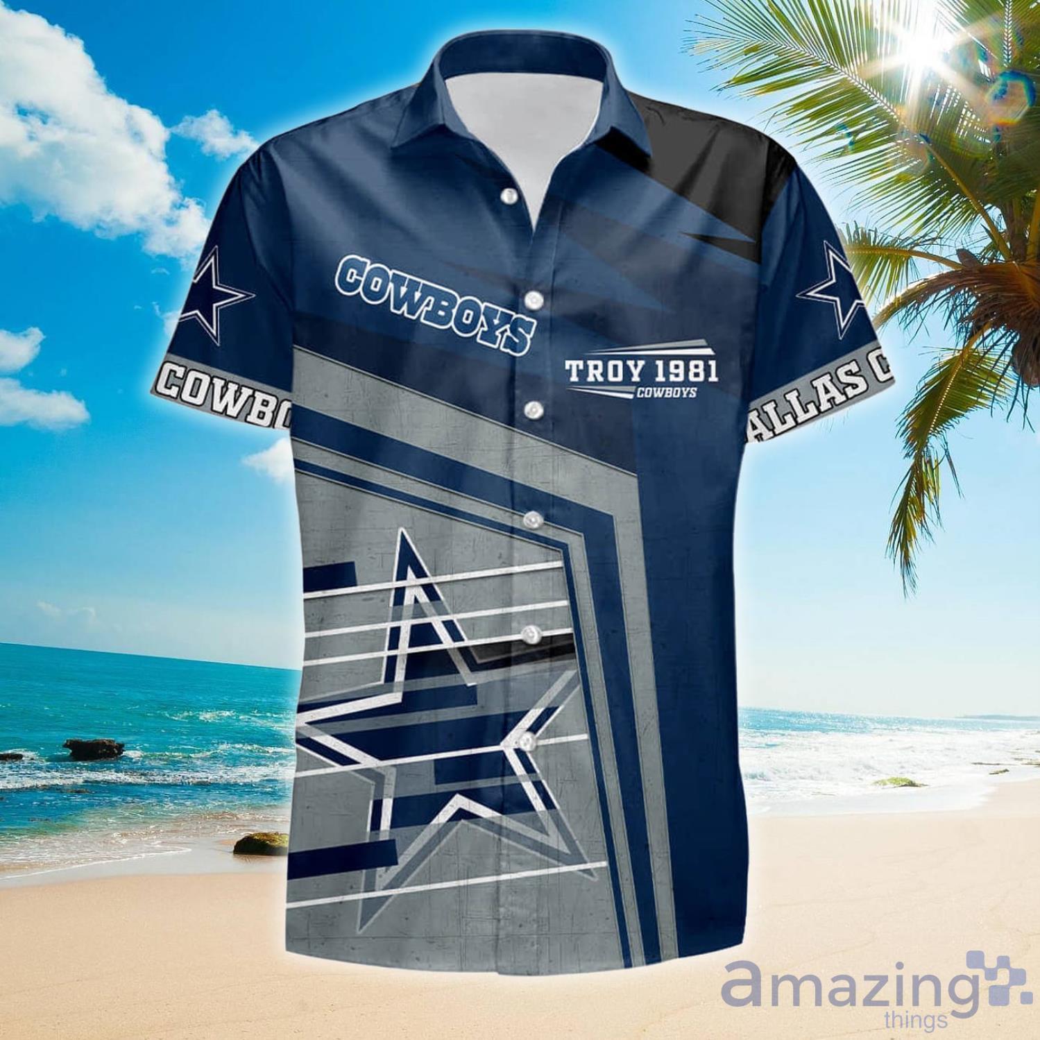 Personalized Dallas Cowboys Summer Hawaiian Shirt And Shorts