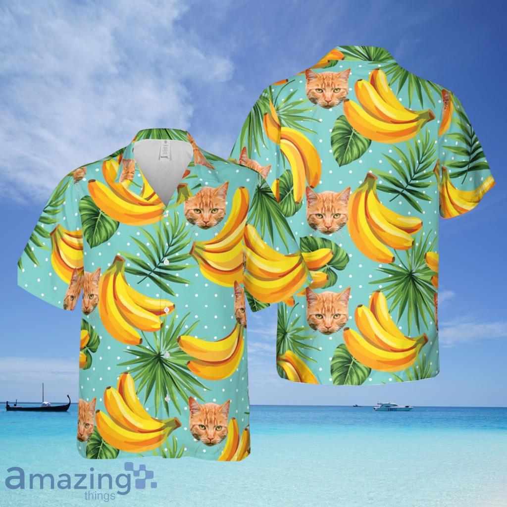 Personalized Face Tropical Leaves Pet Face On  Hawaiian Shirt For Men And Women - Personalized Face Tropical Leaves Pet Face On  Hawaiian Shirt For Men And Women