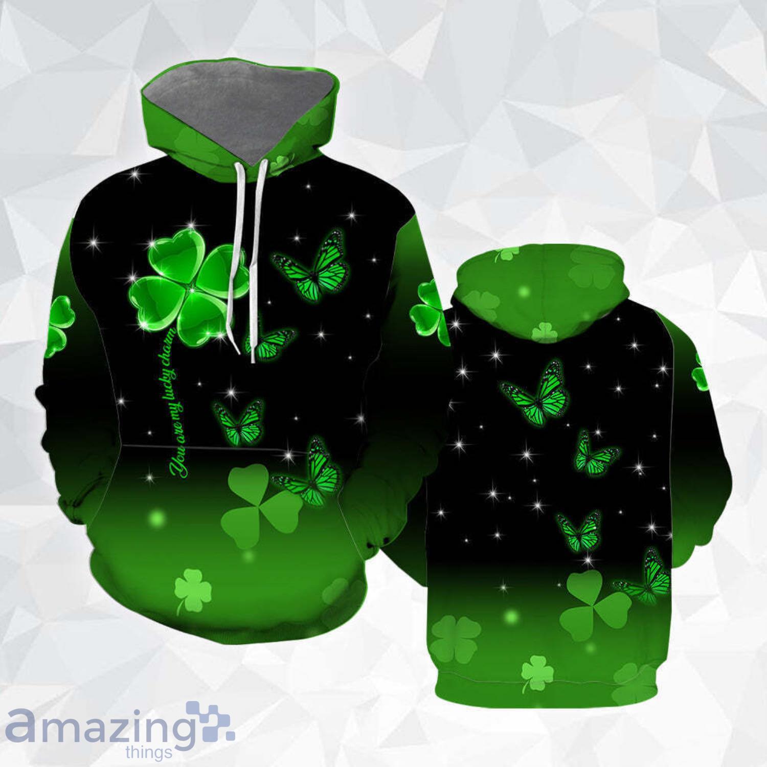 Personalized Irish St Patrick’s Day Hoodie All Over Print Product Photo 1