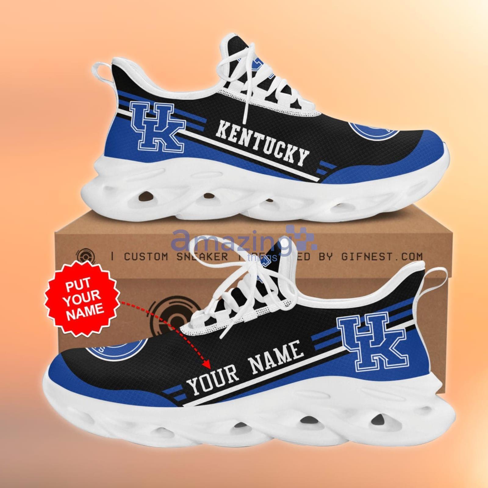 Personalized Kentucky Wildcats Max Soul Shoes For Fan Custom Name Product Photo 1