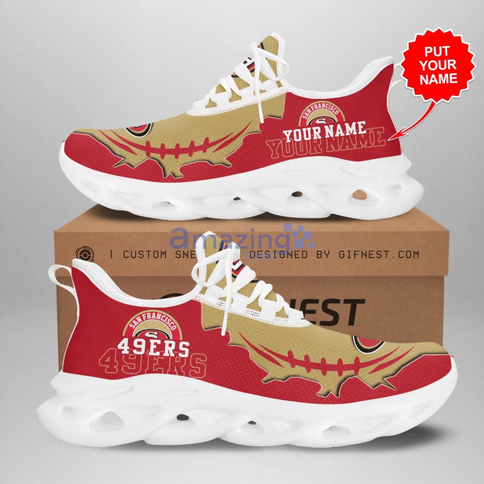 Personalized San Francisco 49Ers Cool Max Soul Shoes For Fan Product Photo 1