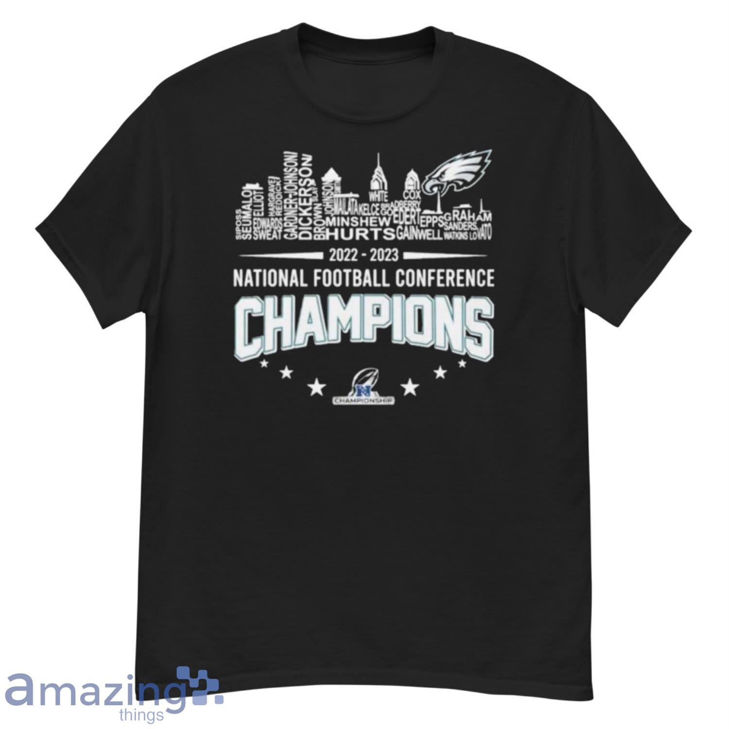 Philadelphia Eagles 2022 2023 National Football Conference Champions Shirt