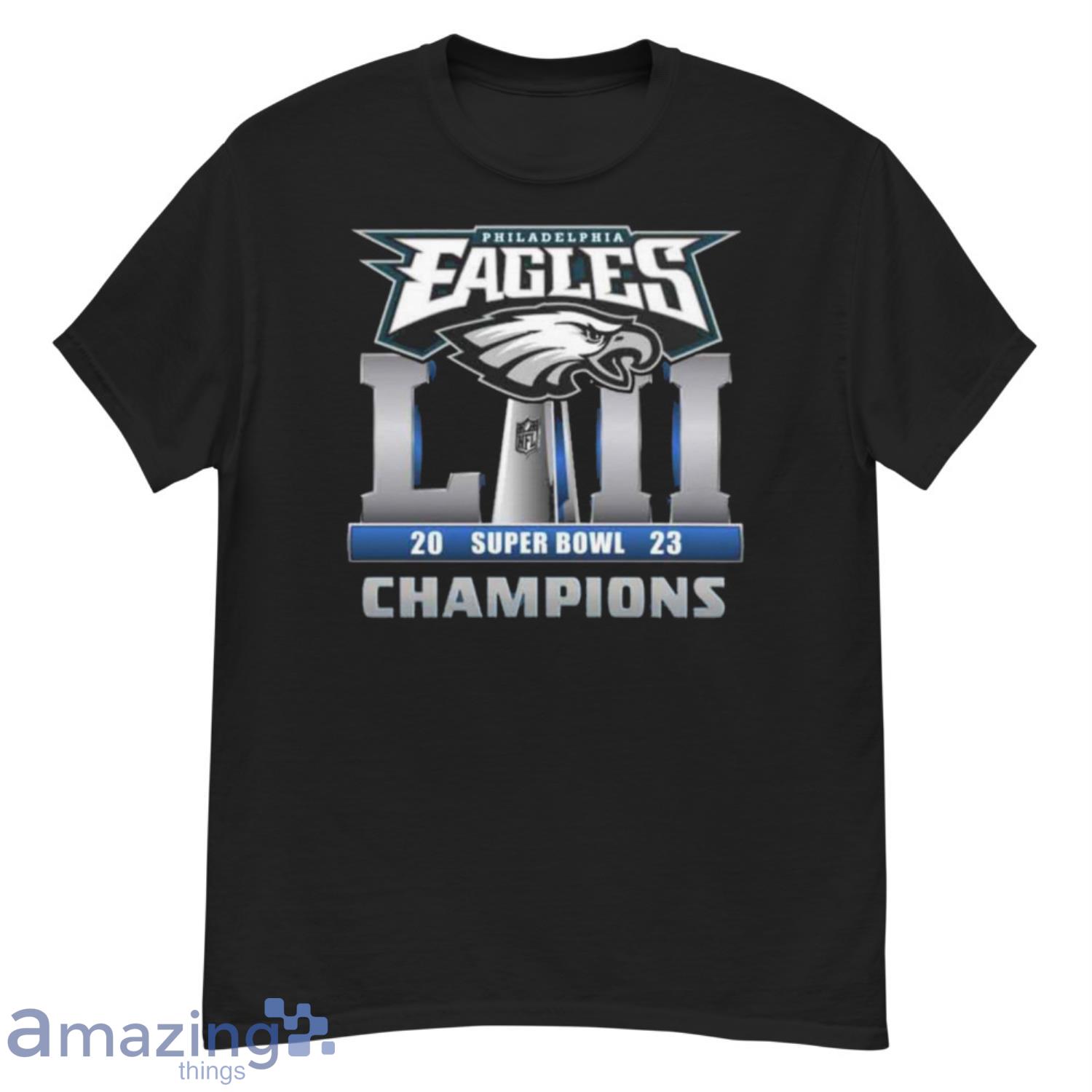 Longsleeve Cropped Philadelphia Eagles Champions Shirt Size Large