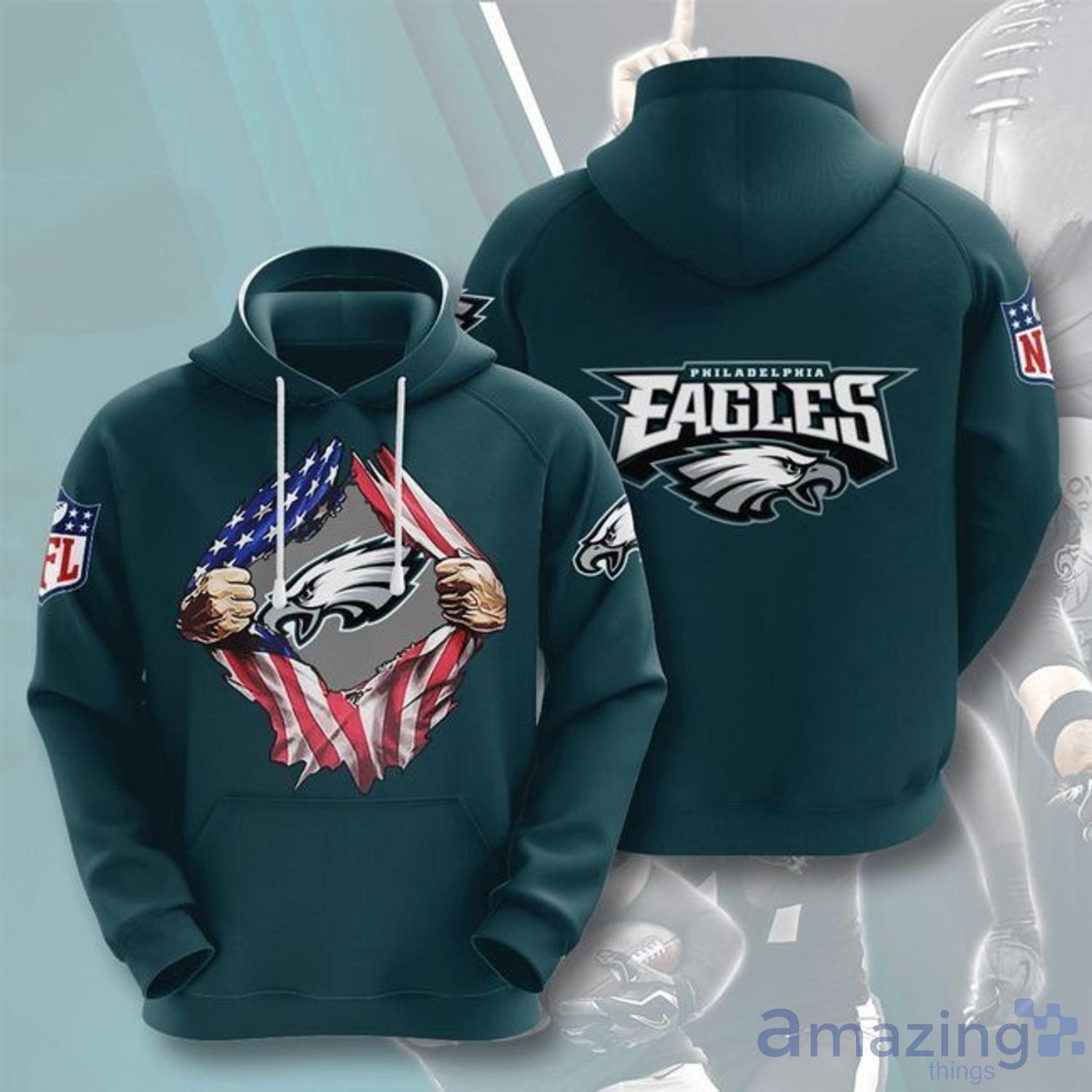 Philadelphia Eagles Best Mom Ever American Flag T-Shirt - T-shirts Low Price