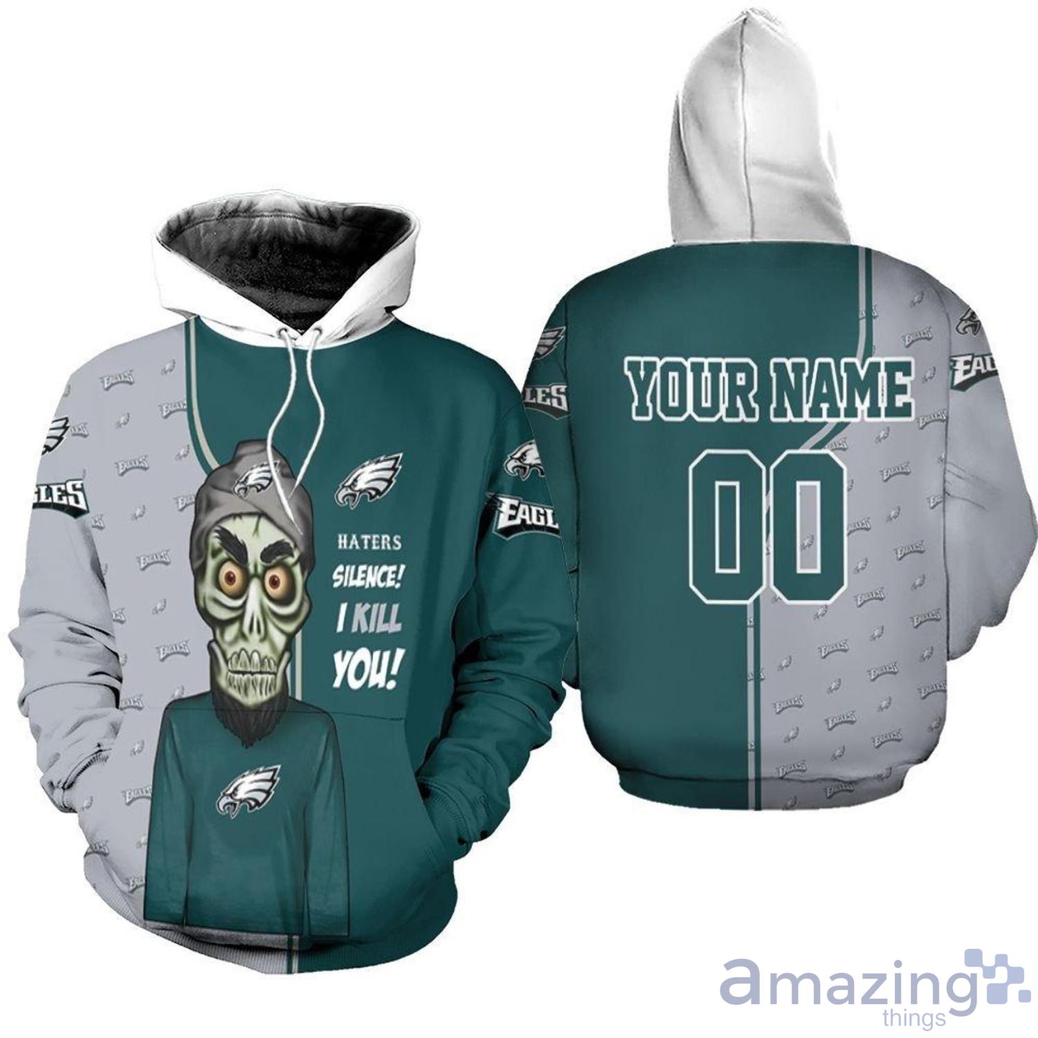 Philadelphia Eagles Camouflage Veteran Personalized Name And