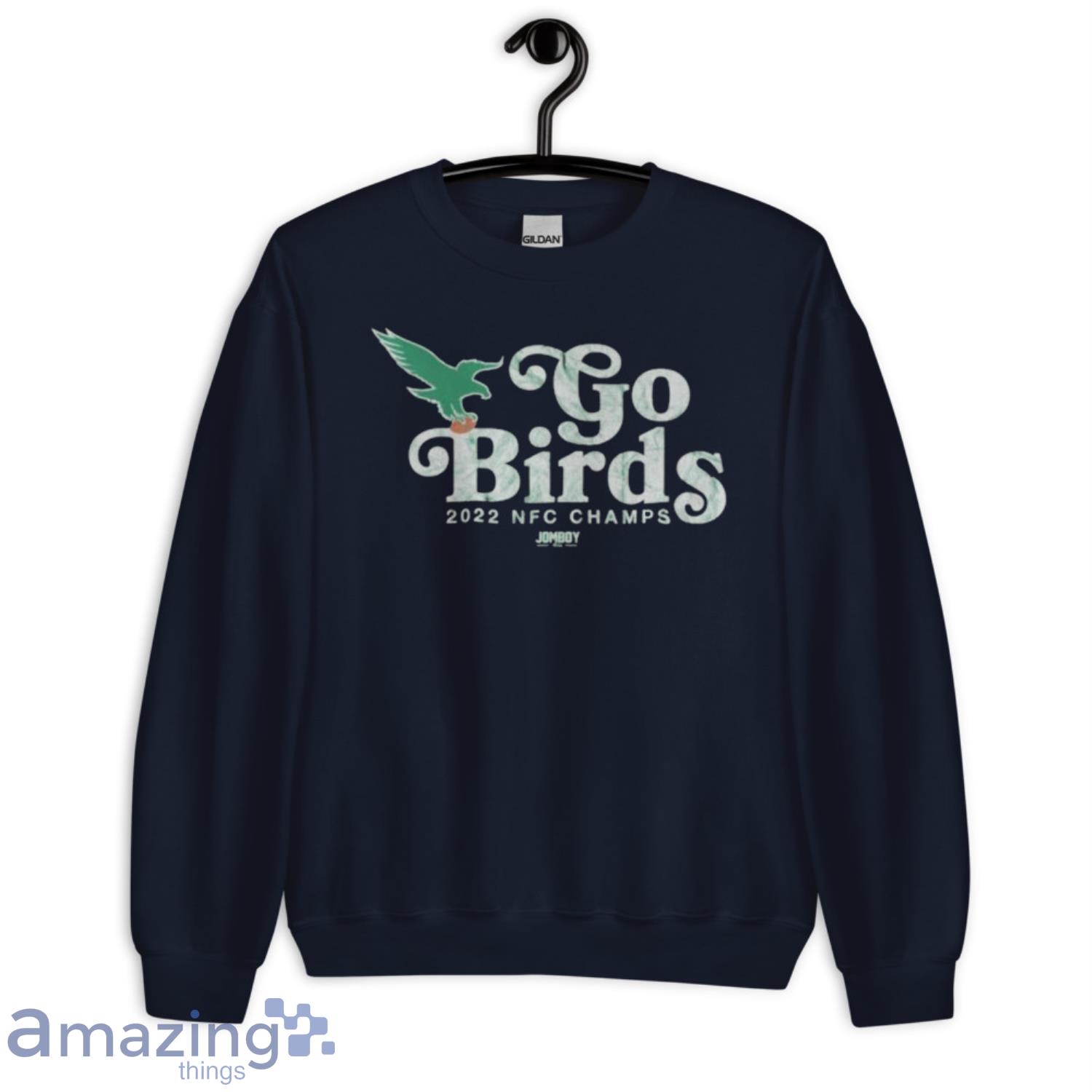 Philadelphia Eagles Go Birds 2022 Nfc Champs T-shirt