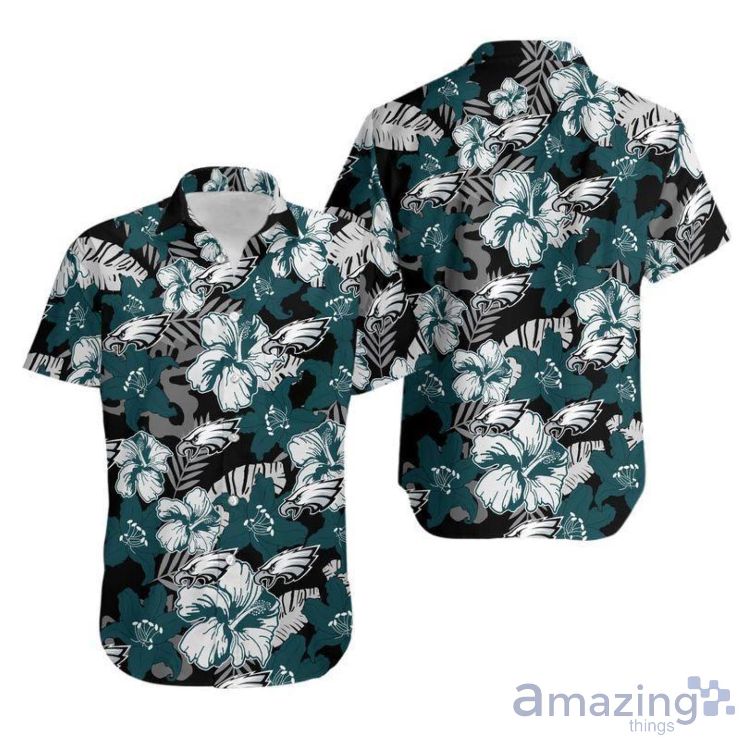 Philadelphia Eagles Hawaiian Aloha Shirt For Sale Product Photo 1