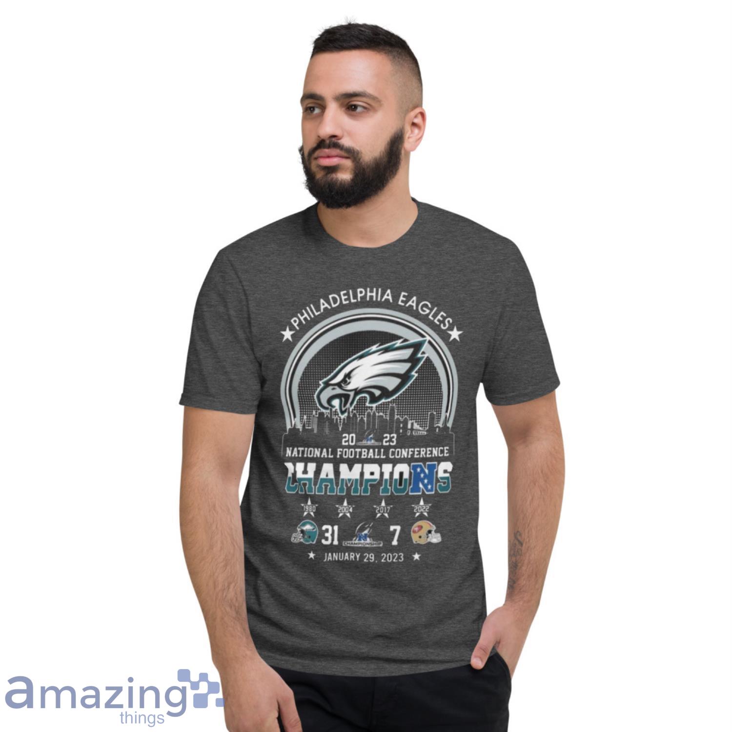 Philadelphia Eagles January 29 2023 National Football Conference Champions  Shirt