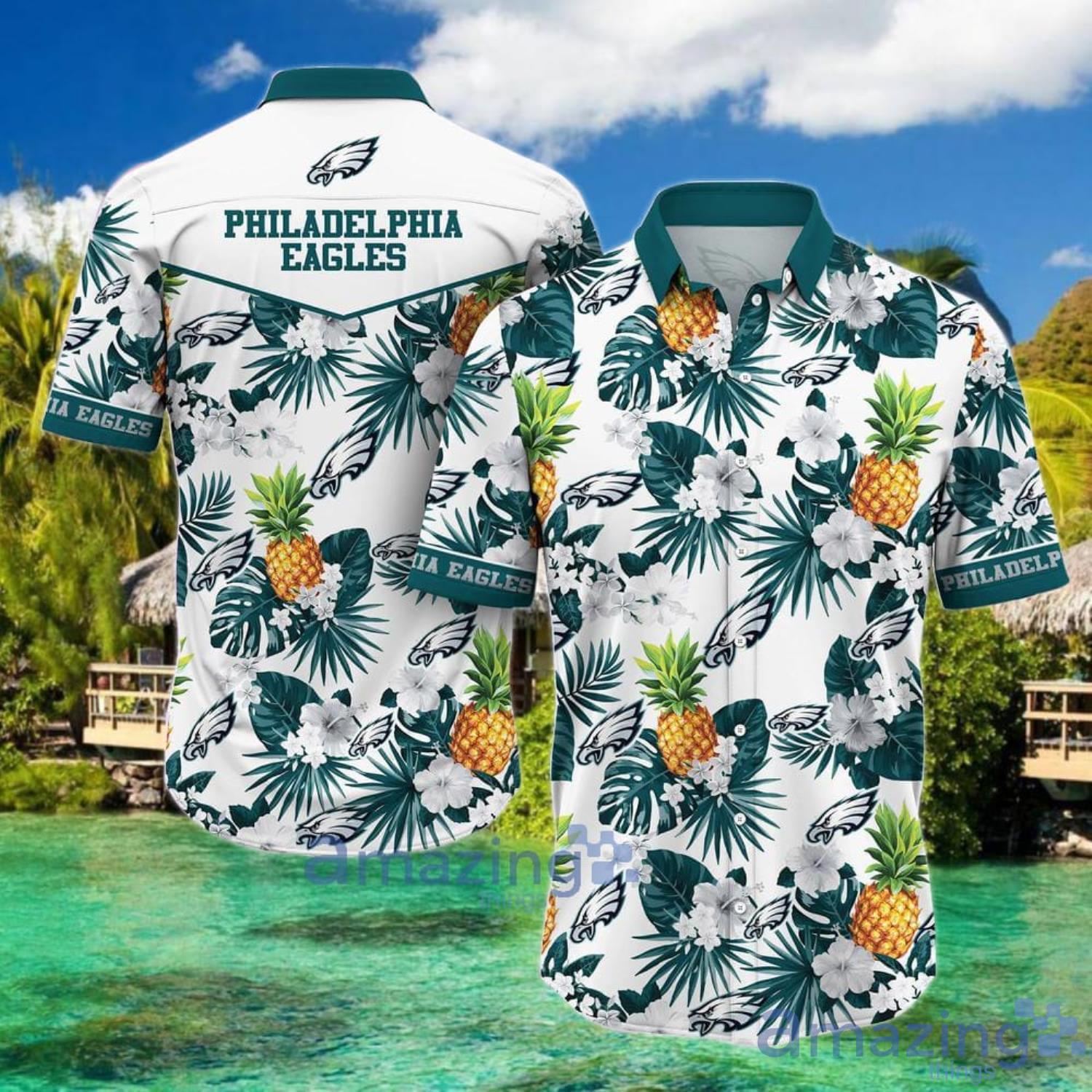 BEST Philadelphia Eagles NFL Hawaiian Shirt Tropical