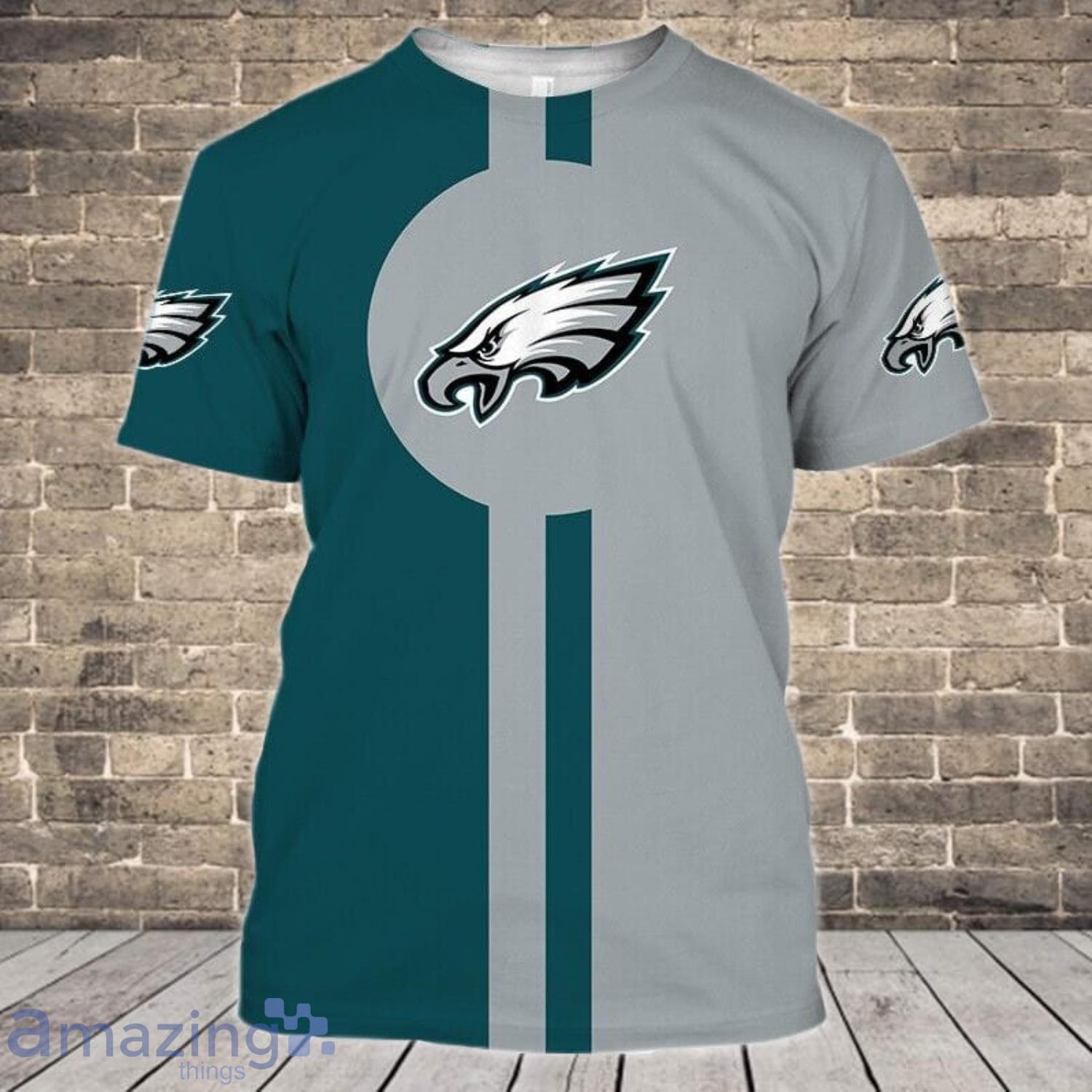 Philadelphia Eagles Vintage Styles Print Soft Style Shirt