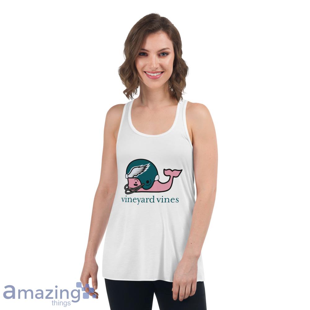 Men's Philadelphia Eagles Vineyard Vines White Circle Logo T-Shirt