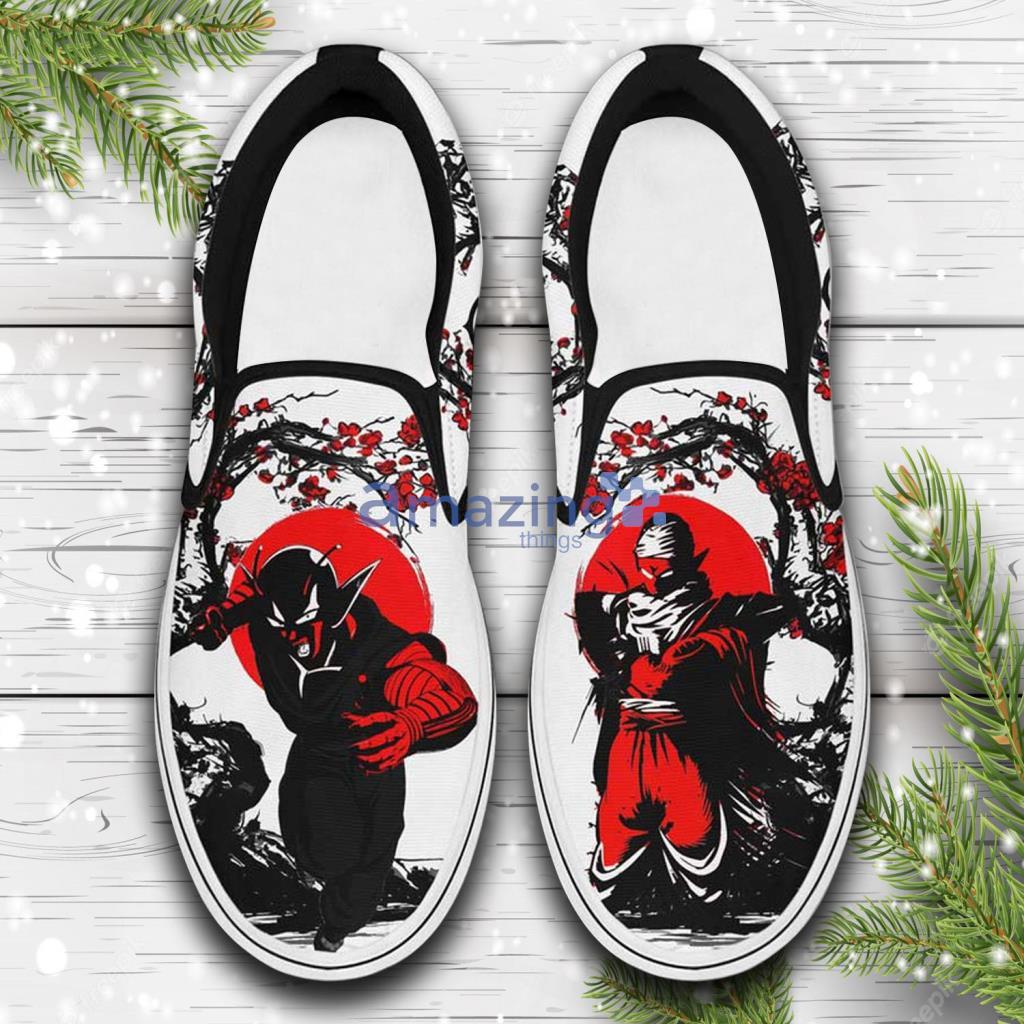 Piccolo  Custom Japan Style Anime Dragon Ball Slip On Sneakers Shoes - Piccolo  Custom Japan Style Anime Dragon Ball Slip On Sneakers Shoes