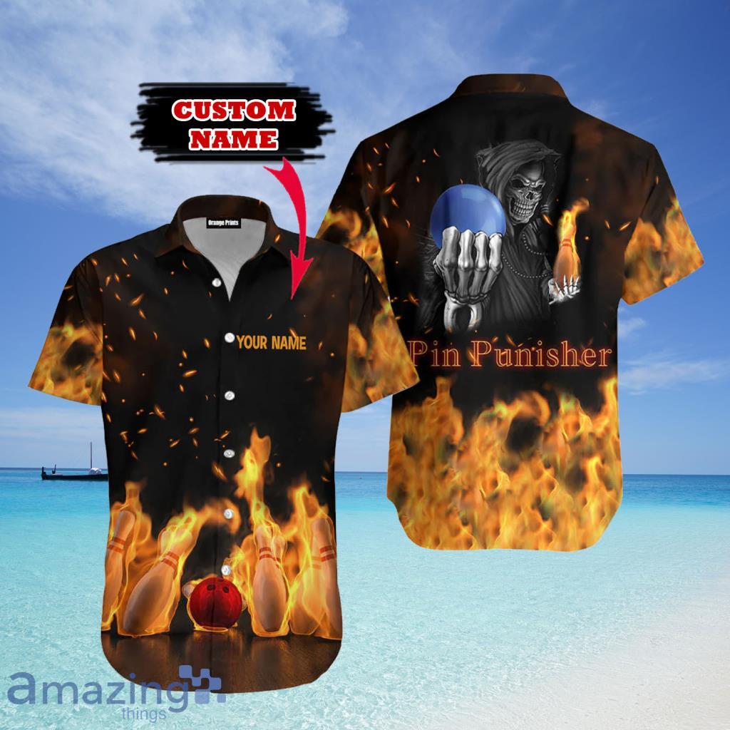 Pin Punisher Bowling Custom Name Aloha Hawaiian Shirt For Men And Women - Pin Punisher Bowling Custom Name Aloha Hawaiian Shirt For Men And Women