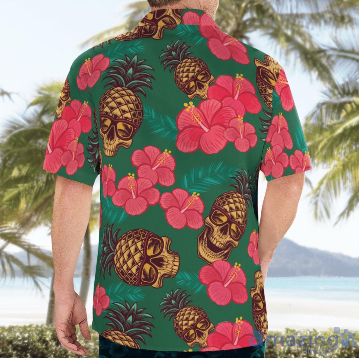 Pineapple Skull Hawaiian Shirt