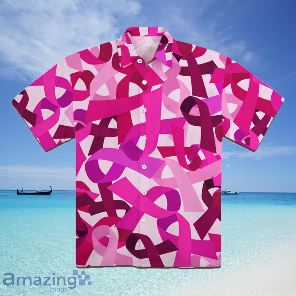 Pink Breast Cancer Awareness Hawaiian Shirt For Men And Women - Pink Breast Cancer Awareness Hawaiian Shirt For Men And Women
