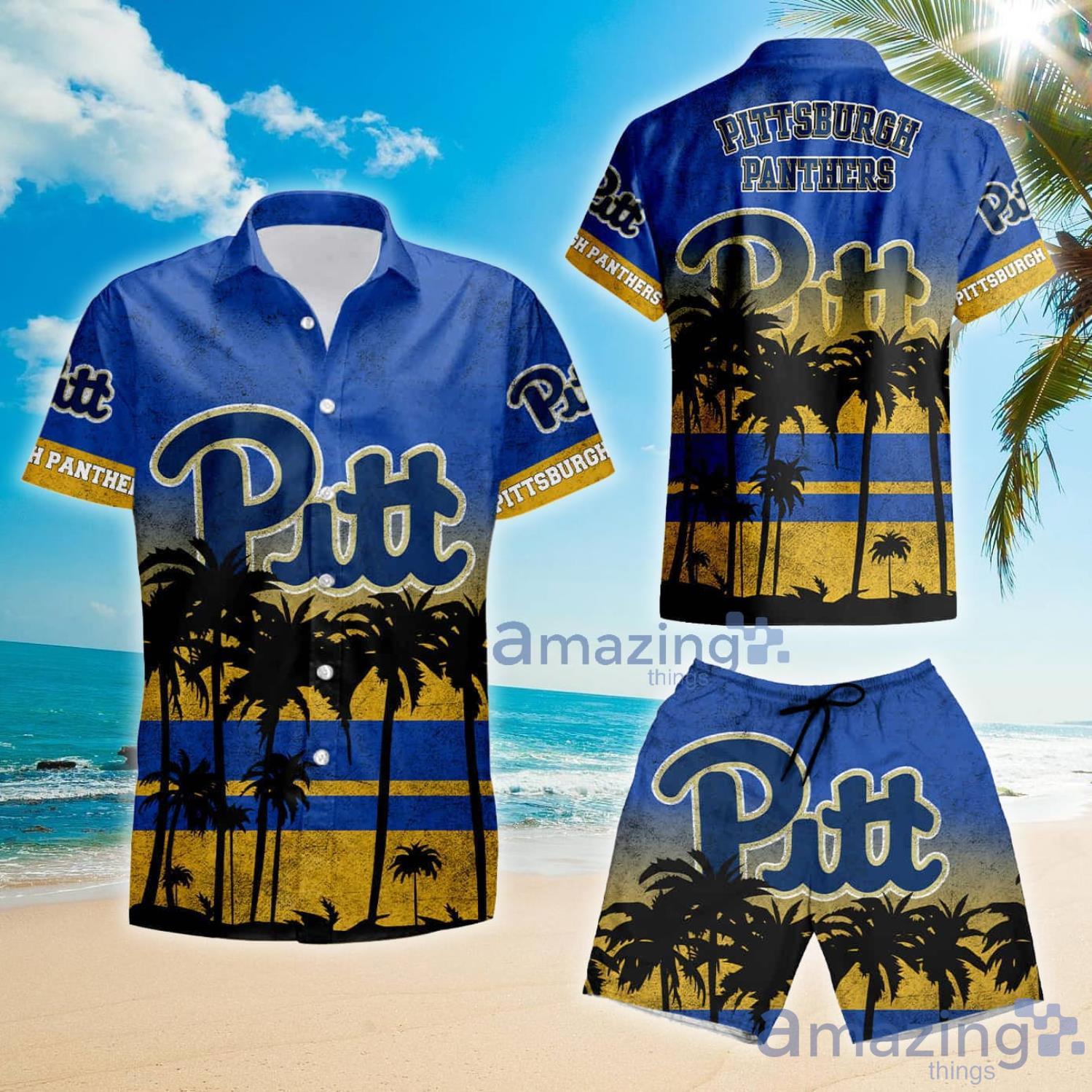 Pittsburgh Panthers Hawaii Shirt Hawaii Gift For Summer Hawaiian Shirt And Shorts image Pittsburgh Panthers Hawaii Shirt Hawaii Gift For Summer Hawaiian Shirt And Shorts Product Photo 2