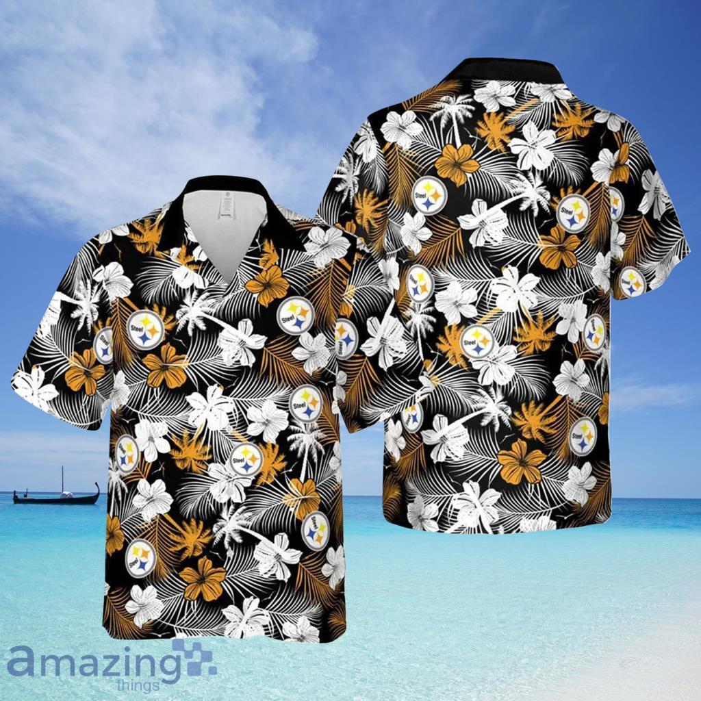 NFL Pittsburgh Steelers Aloha Tropical Hawaiian Shirt