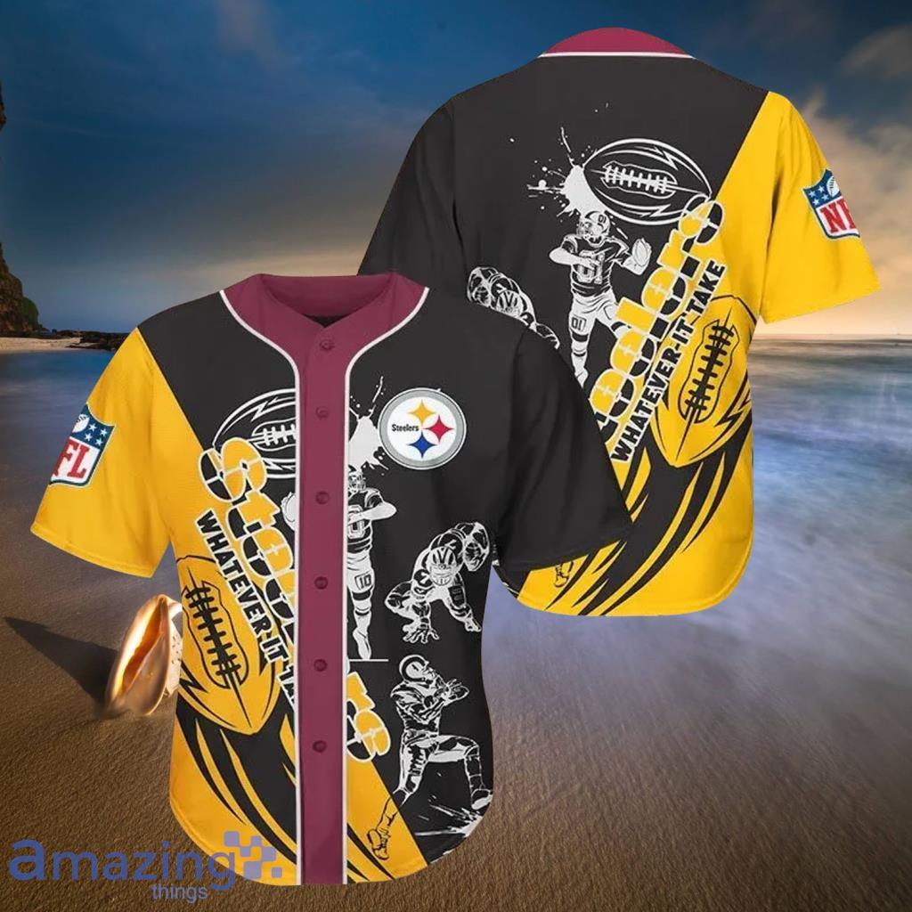 Pittsburgh Steelers NFL Baseball Jerseys For Men And Women