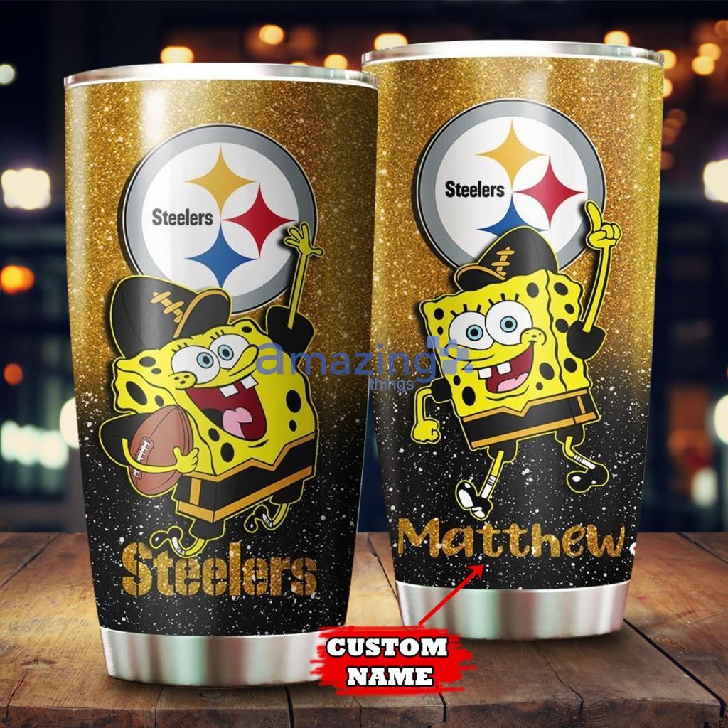 Personalized Steelers Tumbler