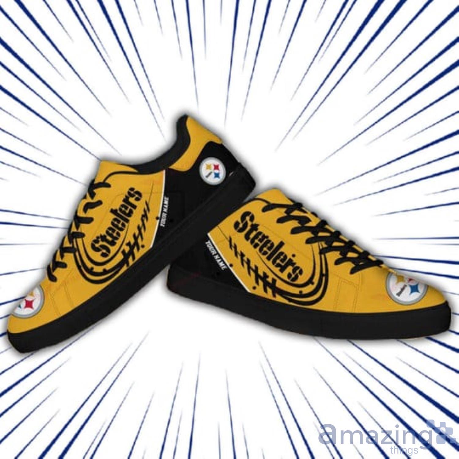 Pittsburgh Steelers Nfl Skate Shoes Custom Name For Men And Women Product Photo 1