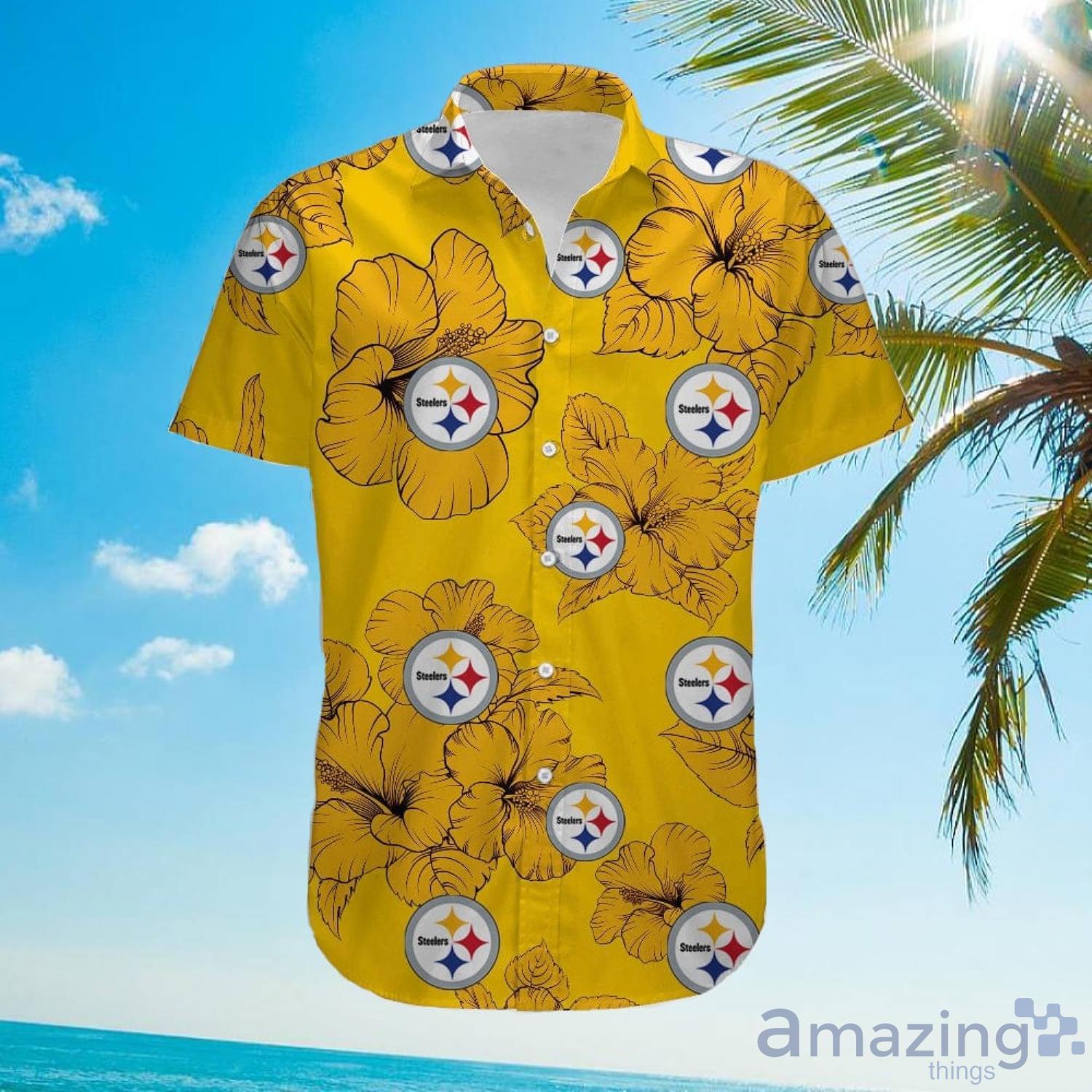 20% OFF Pittsburgh Steelers Hawaiian Shirt Tropical Flower Short Sleeve – 4  Fan Shop