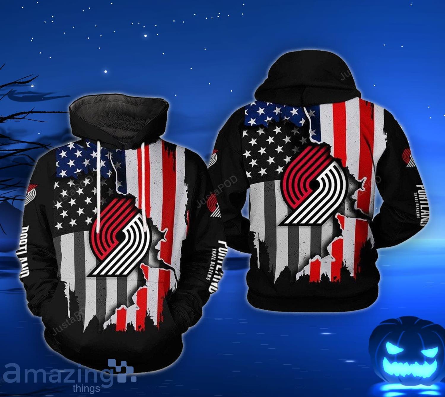 Portland Trail Blazers Sports Football American New Trends 3D Hoodie  Christmas Gift For Men And Women - Freedomdesign