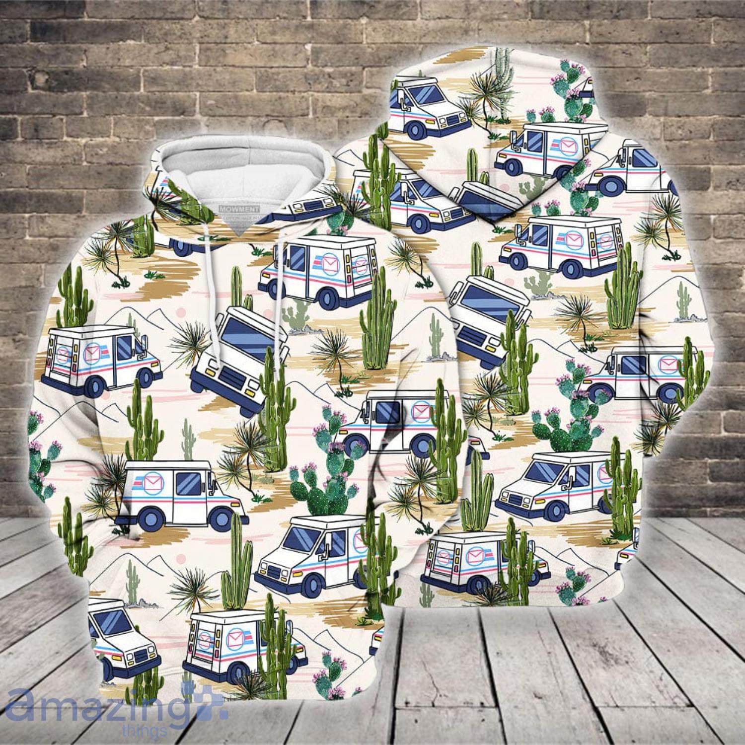 Postal Worker Trucks Desert 3D Hoodie Good Gifts For Postal Workers Product Photo 1 Postal Worker Trucks Desert 3D Hoodie Good Gifts For Postal Workers Product Photo 1