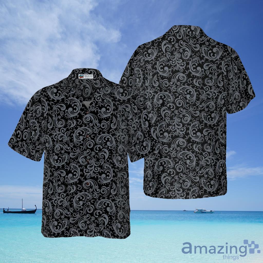 Premium Hawaiian Shirts Black For Men 2023