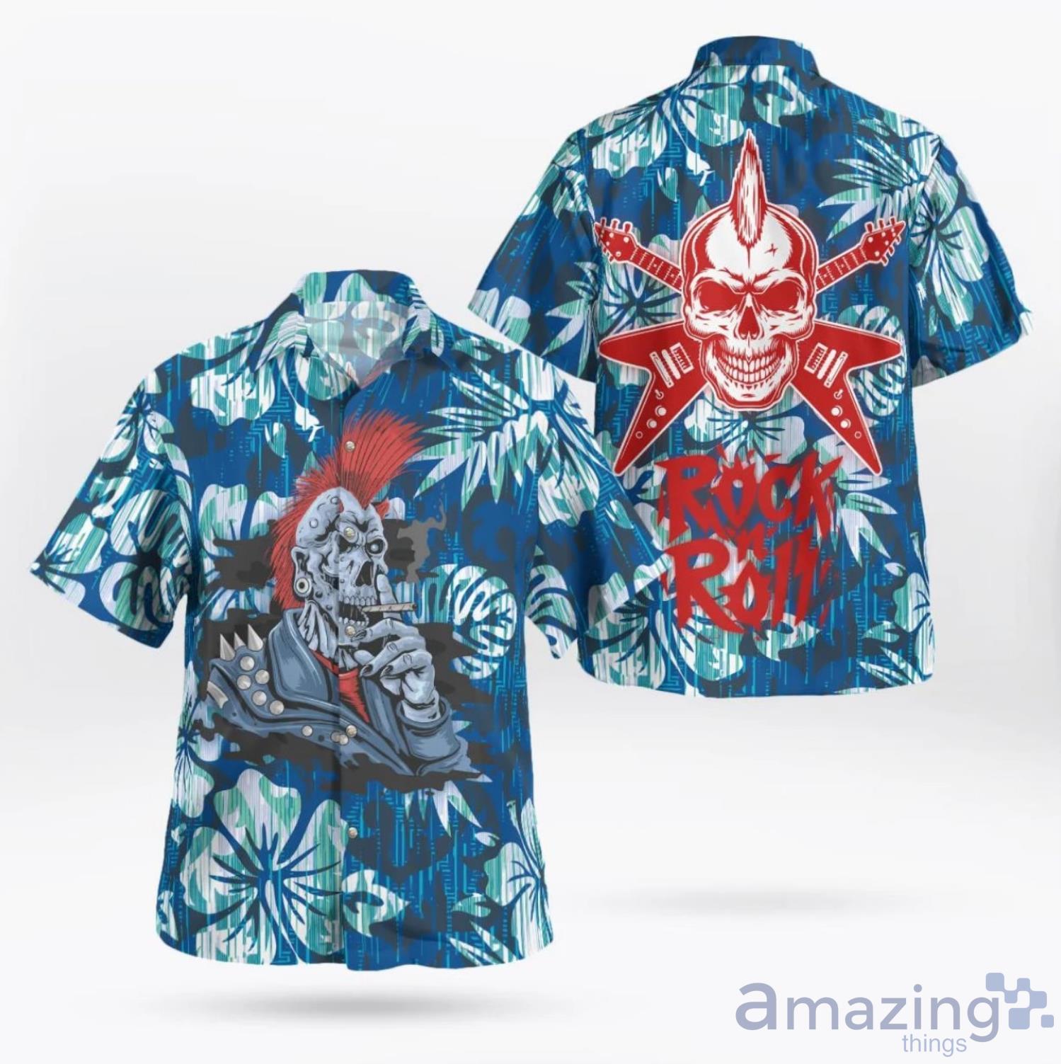 Guitar Awesome D0307 Hawaiian Shirt unisex womens & mens, couples