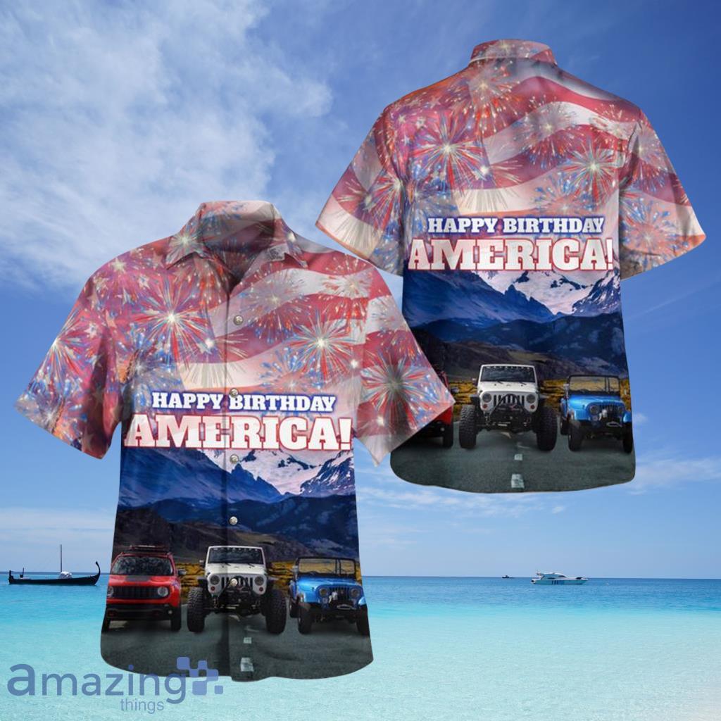 Red, White And Blue 4th Of July Hawaiian Shirt For Men And Women - Red, White And Blue 4th Of July Hawaiian Shirt For Men And Women