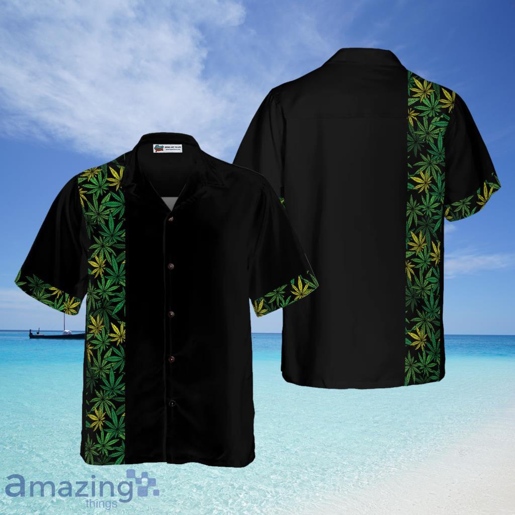 Retro Cannabis Marijuana Hawaiian Shirt - Retro Cannabis Marijuana Hawaiian Shirt