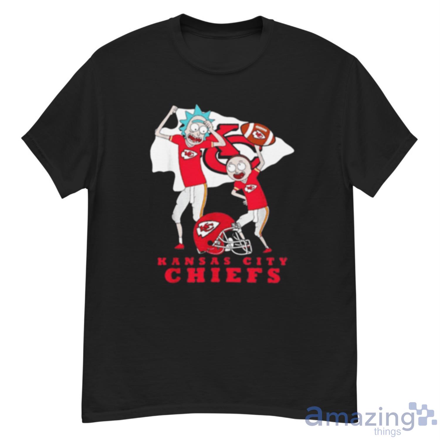 Rick and Morty Kansas City Chiefs shirt