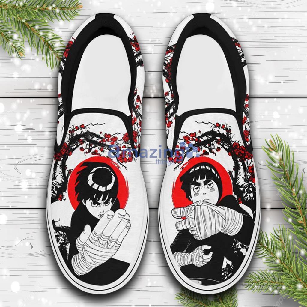 Rock lee sneakers custom anime air jordan 13 shoes