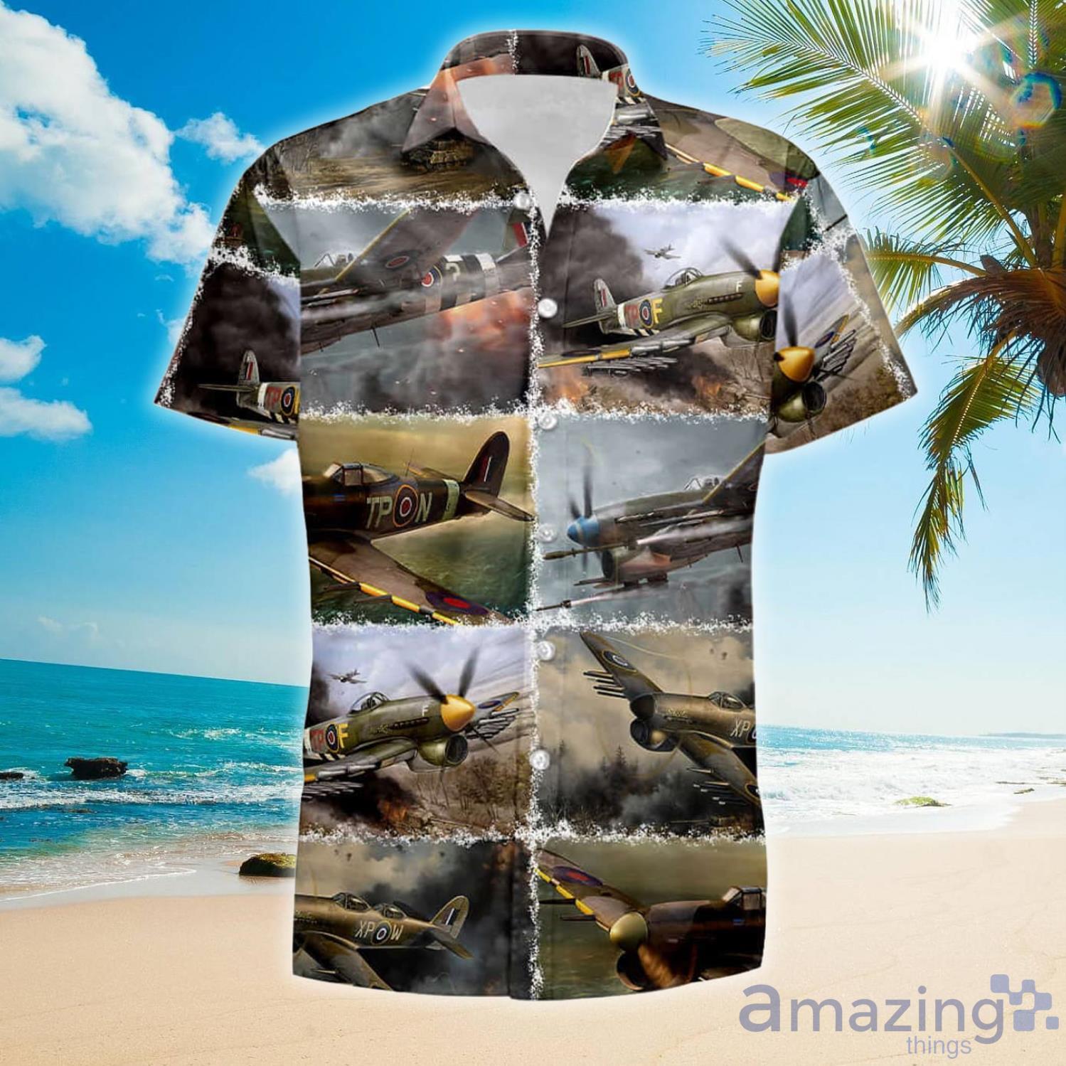 Royal Air Force Hawker Typhoon Hawaii Gift For Summer Hawaiian Shirt And Shorts Product Photo 1 Royal Air Force Hawker Typhoon Hawaii Gift For Summer Hawaiian Shirt And Shorts Product Photo 1