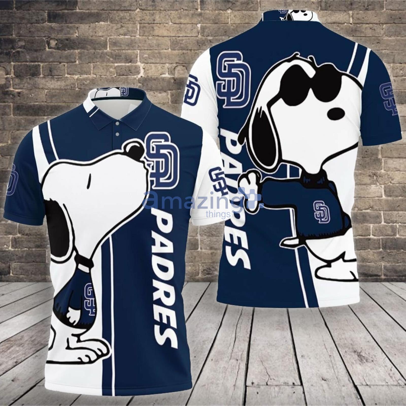 San Diego Padres Snoopy Lover Polo Shirt For Sport Fans Product Photo 1