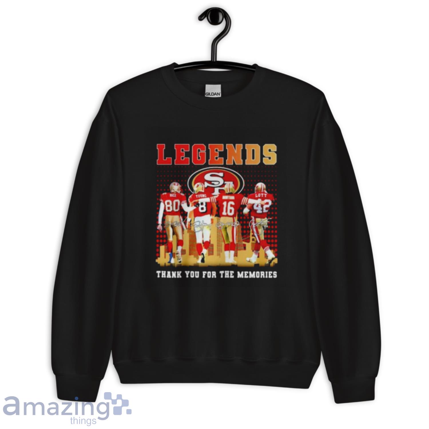 49ers legends t shirt