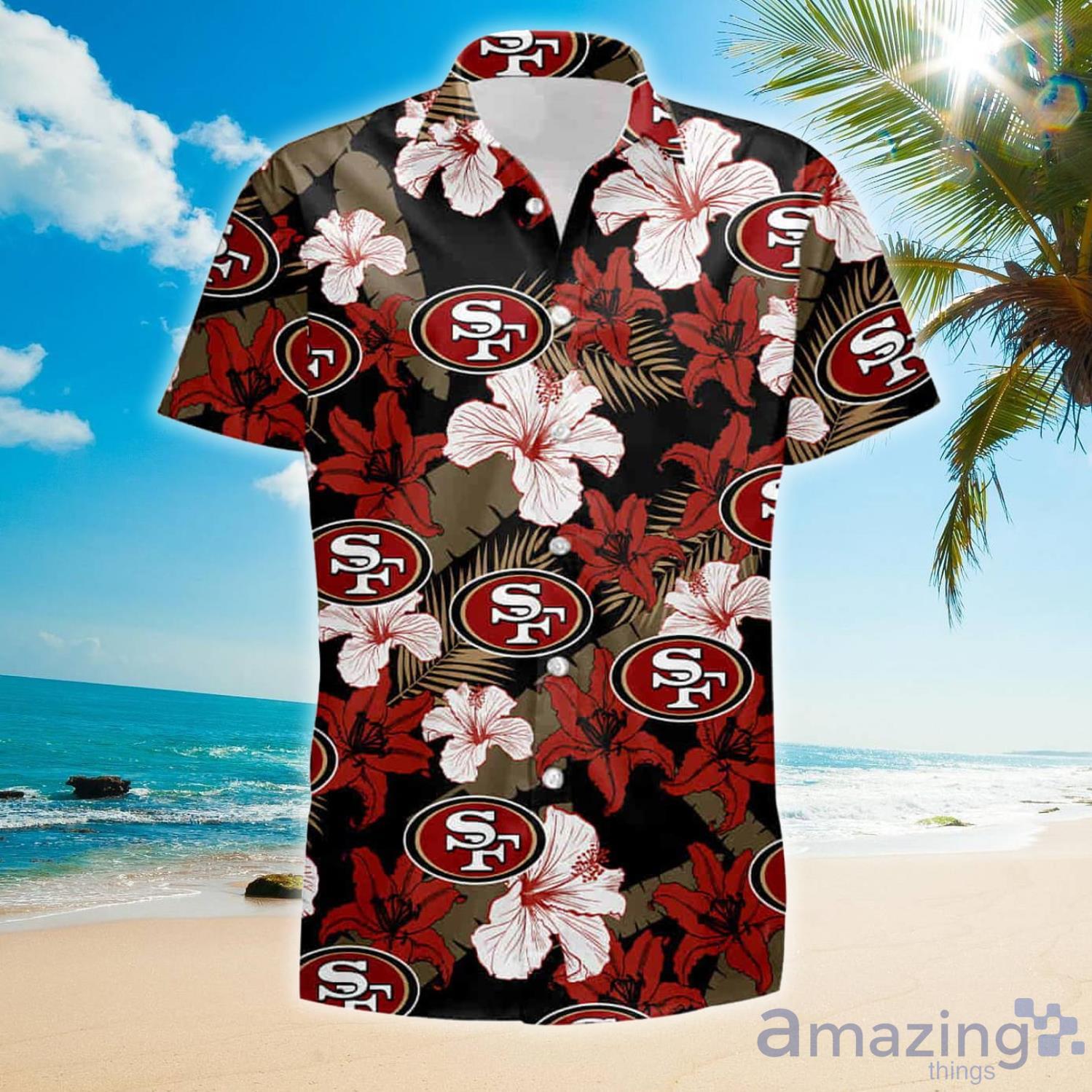 San Francisco 49Ers Nfl Flower Hawaii Gift For Summer Hawaiian Shirt And  Shorts