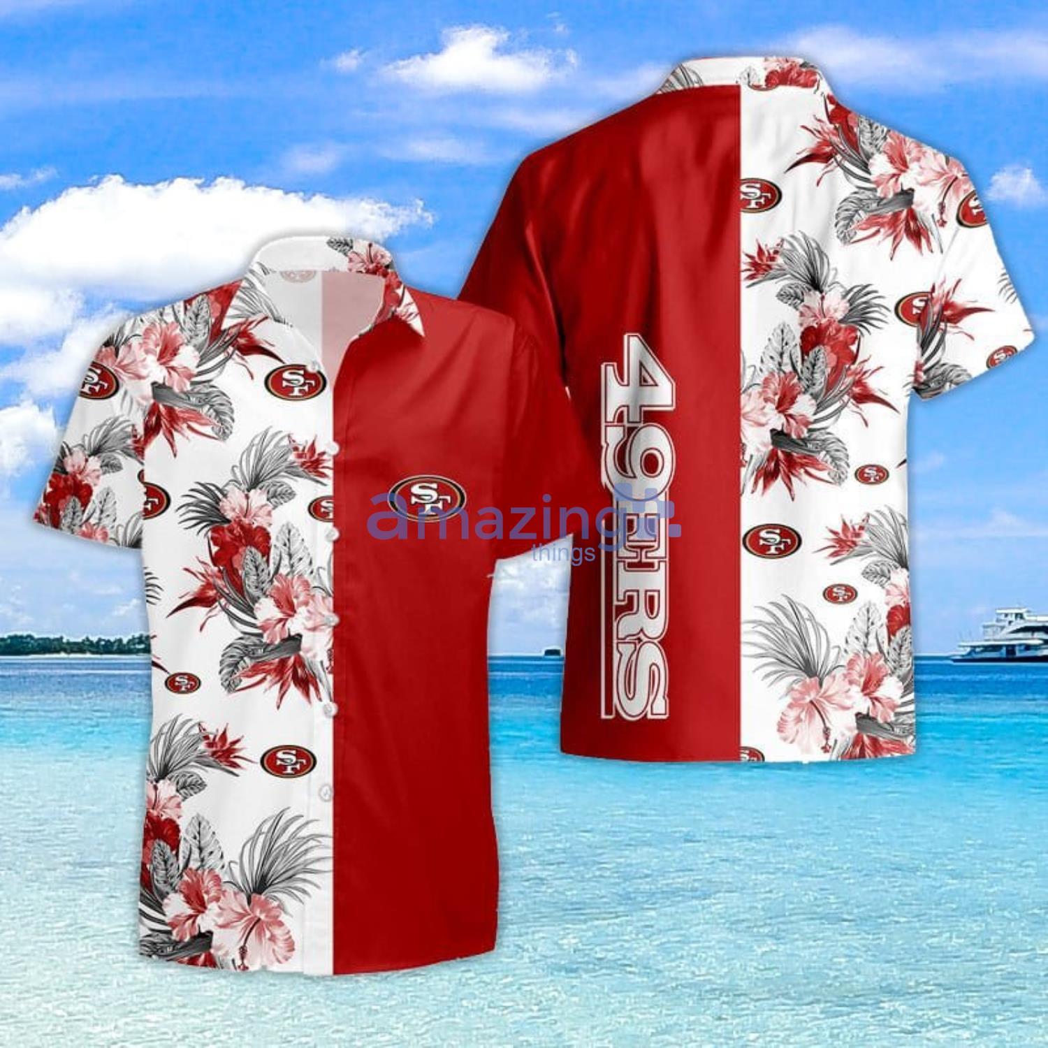 San Francisco 49ers NFL Pineapple Tropical Pattern Hawaiian Shirt And Short