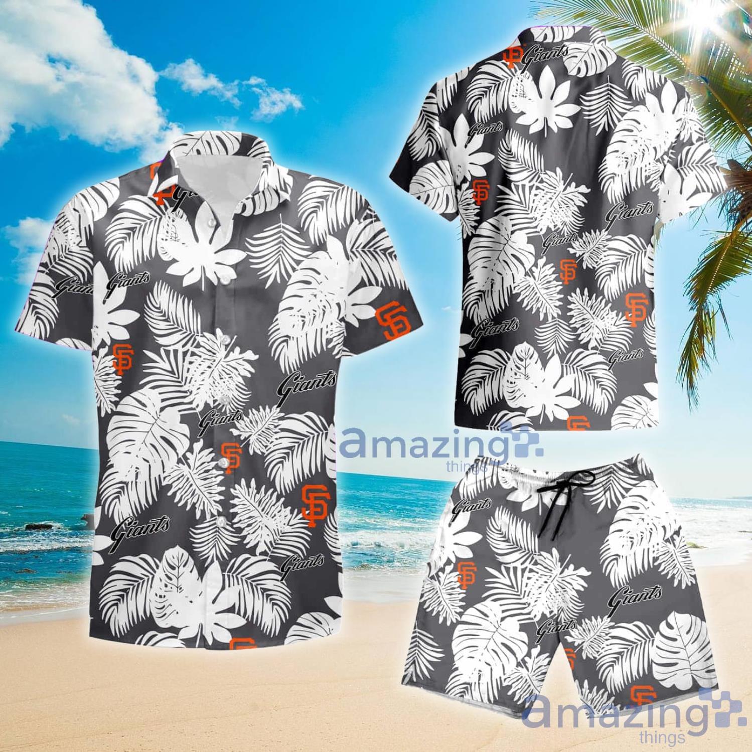 MLB Summer Aloha San Francisco Giants Logo Hawaiian Shirt For Fans