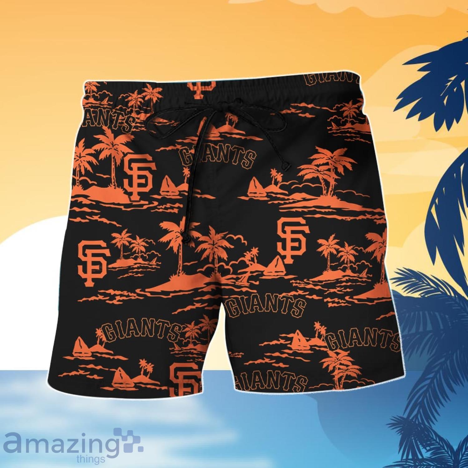 San Francisco Giants Vintage Mlb 2 Summer Gift Hawaiian Shirt And Shorts -  Banantees