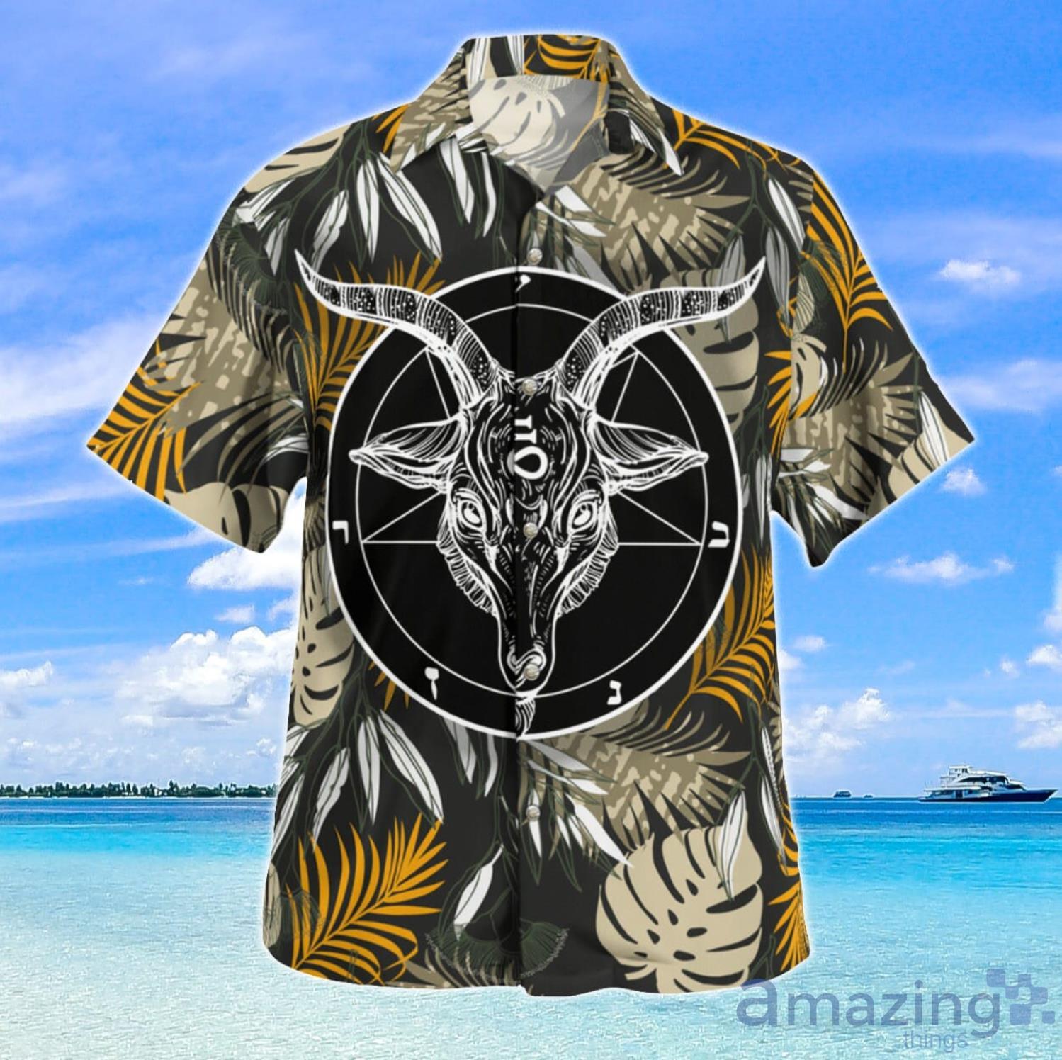 Tennessee Titans Gothic Style Short-Sleeve Hawaiian Shirt For