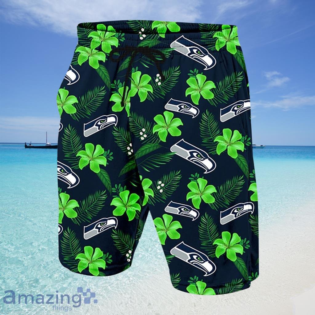 Seattle Seahawks NFL Hawaiian Shorts - Seattle Seahawks NFL Hawaiian Shorts