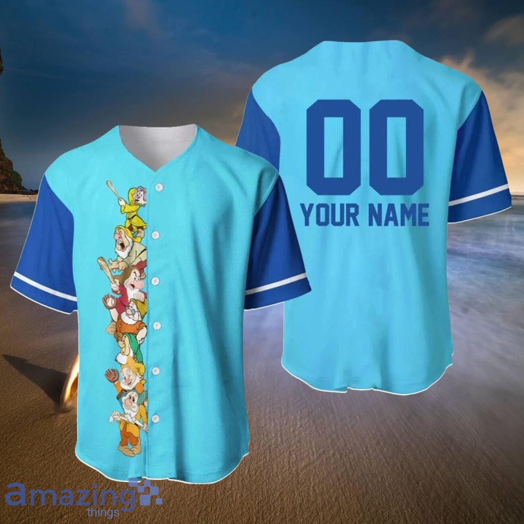 Seven Dwarfs Disney Personalized Baseball Jerseys  For Men And Women - Seven Dwarfs Disney Personalized Baseball Jerseys  For Men And Women